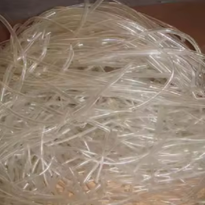 Déchets de tubes et sacs médicaux en PVC souple de haute qualité, qualité de démoulage transparente, origine France, emballage en balles - Product Image 1