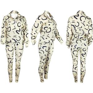 Jersey deportivo de talla grande con diseño personalizado para mujer, chándal sublimado, ropa de invierno de lana, informal, de secado rápido, transpirable - Product Image 5