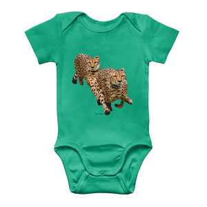 Body de Bebé Clásico Cheetah Brothers 100% Algodón con un Adorable Estampado Animal - Product Image 4