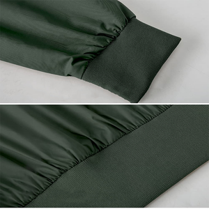 แจ็คเก็ต100% โพลีเอสเตอร์สำหรับทุกเพศเสื้อโค้ทกันลมเสื้อคลุมนักบินนักบินนักบินนักบินนักบินนักบินพิมพ์ลายคลาสสิก - Product Image 3