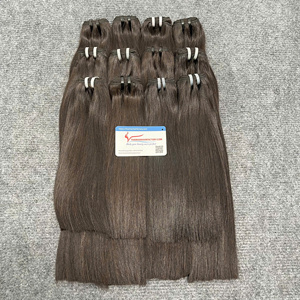 Listo para enviar Venta caliente Extensiones de cabello de trama recta de hueso vietnamita Tejido de cabello humano Remy virgen 100% de alta calidad - Product Image 2