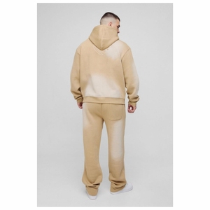 Custom Logo 2025 <b>Embroidery</b> Distressed Tracksuit Unisex Hooded Plus Size Eco-Friendly Printed Solid Pattern Winter Season <b>Sets</b> - Product Image 6