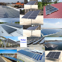 Installation facile système de montage au sol de panneaux solaires supports au sol pour supports solaires montage PV