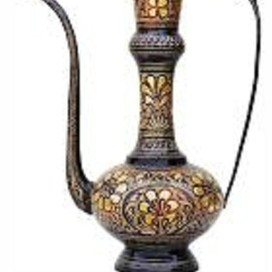 Ensemble de 3 tasses à thé et café en laiton, de conception arabe, fabricant indien - Product Image 1