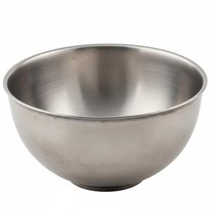 Tazón Redondo para Servir Hecho a Mano con Acabado Plateado Antiguo para Hogares, Hoteles, Mesas, Servicios de Catering y Cantinas - Product Image 1