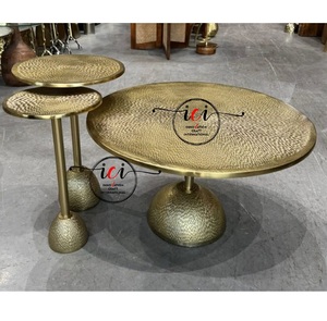 Nouveauté Mobilier métallique convertible Table d'appoint pour la maison et le salon Table basse et table centrale pour la maison et les centres commerciaux - Product Image 4