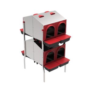 รังวางในร่มแพลตตินัม8ชั้น2ด้าน/2ด้าน - Product Image 1