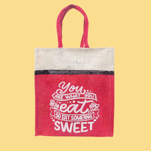 กระเป๋าช้อปปิ้งผ้ากระสอบทนทาน พร้อมซิปปิดและหูหิ้วแข็งแรง สำหรับการจัดเก็บสินค้าค้าปลีก การเดินทาง และการส่งเสริมการขายแบบมีแบรนด์ - Product Image 2