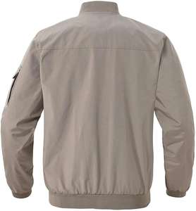 Meilleure vente Veste coupe-vent à col montant pour homme Vestes à capuche d'hiver en toile imperméable de haute qualité pour homme - Product Image 5