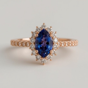 แหวนหมั้นและแต่งงานทรงบาแก็ตต์ ทองคำแท้ 18K ชุบโรเดียม ประดับเพชร VVS1 สำหรับผู้หญิง ประเทศไทย - Product Image 5