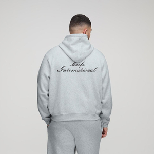 Nueva Sudadera con Capucha de Forro Polar para Hombre, Sudadera Extra Grande, Gruesa, Lisa, Personalizada, de Algodón, para Hombre, de Marfa International - Product Image 2