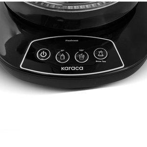 Karaca Çaysever talare Chrome 1700 W teiera vetro