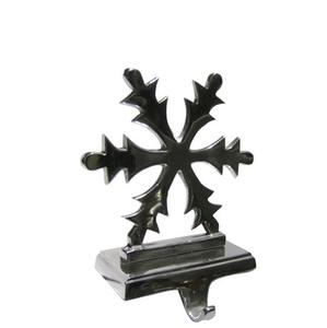 Présentoir durable élégant de support de bas d'étoile en métal pour la décoration de vacances classique grande idée cadeau de fête pour le manteau de Noël - Product Image 5