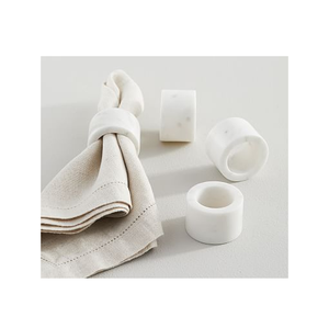 Porte-serviettes en marbre pour mariage et restaurants et fait à la main pour un prix bas et un usage quotidien pour la décoration de table à la maison - Product Image 3