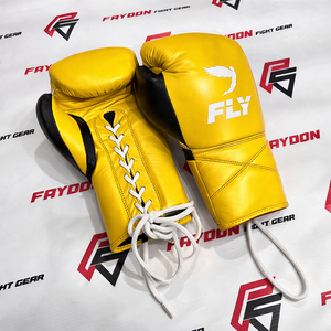 Gants de boxe de sparring à lacets bleus et blancs, modèle 2026, les plus vendus, en cuir véritable, pour arts martiaux et kickboxing, OEM ODM, professionnels - Product Image 5