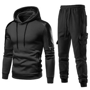 Chándal con diseño de estampado gráfico en negrita Chándal con patrón de camuflaje y ajuste moderno - Product Image 4