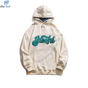 Venta al por mayor Sport Casual Wear Hoodie logotipo personalizado 3D en relieve Sudadera con capucha para los hombres - Product Image 4