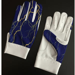 100% Pure Leather US Famous Design Baseball <b>Batting</b> <b>Gloves</b> Custom High Quality Customized Leather Baseball <b>Batting</b> <b>Gloves</b> 2026 - Product Image 5
