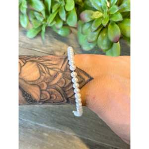 Bracelet en perles d'eau douce et argent sterling de style Navajo - Product Image 3