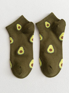 Chaussettes confortables en tissu doux pour femmes, respirantes, antibactériennes, à séchage rapide, couleur unie, unisexe, cheville, blanc, noir, usage quotidien, logo - Product Image 3