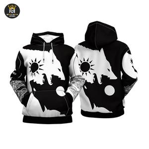 เสื้อมีฮู้ดสวมหัวแบบลำลองวินเทจสำหรับผู้ชายผ้าฝ้าย100% พิมพ์โลโก้ออกแบบได้ตามต้องการระบายอากาศได้ดีเป็นมิตรกับสิ่งแวดล้อม - Product Image 2