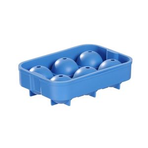 Moule à glaçons sphériques Blue BarUp pour glaçons de 180x125x(H)50mm - Product Image 1
