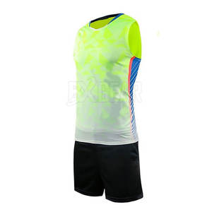 Uniforme de volley-ball à la mode fabriqué au Pakistan en matériau respirant et léger pour une utilisation durable - Product Image 2