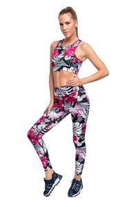 Novedades en Ropa Deportiva Estampada para Fitness, Conjunto Deportivo de Cintura Alta para Gimnasio y Yoga para Mujer, Leggings y Sujetador Deportivo FTI-YS-009 - Product Image 3