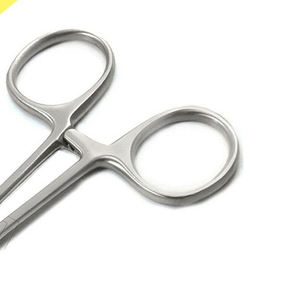 Soporte de aguja de fórceps de arteria hemostática de bloqueo Kelly quirúrgico Dental 14cm NUEVO - Product Image 3