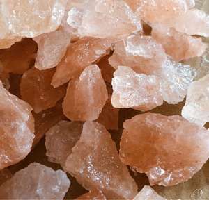 100% roches de sel de l'Himalaya rose naturel pur matière première écologique morceaux de sel de roche rose solide morceaux de pierre pour la décoration - Product Image 2