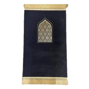 Alfombra de Oración Islámica Tradicional al por Mayor con Superficie Suave, Duradera y Plegable, Ideal para el Hogar, Viajes, Mezquita y Uso Diario - Product Image 6