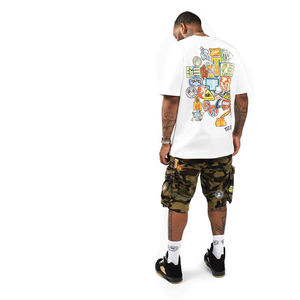 Fabricación de camisetas personalizadas y conjuntos cortos de camuflaje Conjunto de chándal de dos piezas para hombre Conjuntos cortos de alta calidad para correr - Product Image 2