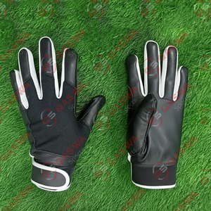 Professional Leather Baseball Batting Gloves Custom Breathable Lightweight Durable OEM ODM Manufacturer - Product Image 5