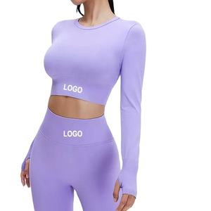 Bajo MOQ Custom Wear Yoga Set para mujeres Moda al por mayor Alta calidad Tight Fitness Wear Mujeres Yoga Set - Product Image 5