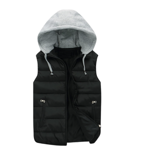 Offre Spéciale automne et hiver veste hommes coton gilet épaissi Couple coton gilet en gros coton gilet disponible - Product Image 4