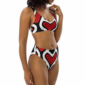 Ensemble deux pièces pour femmes, produit entièrement personnalisé, meilleur matériau fabriqué à la main, prix de gros, ensemble bikini de plage d'été - Product Image 2