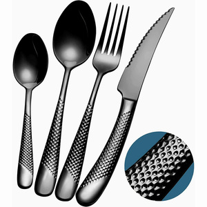 Ensemble d'ustensiles miniatures en acier inoxydable avec logo personnalisé, design moderne, couverts de luxe - Product Image 6