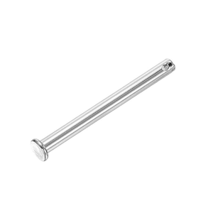 Goupille de positionnement à tête plate en acier inoxydable 304 à trou unique avec goupille fendue pour loquet de remorque - Product Image 1