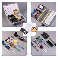 Kit de Robótica ELEGOO UNO R3 Super Starter con Tutorial para IDE Compatible con 12+ USB Infrarrojos Inalámbricos para Proyectos