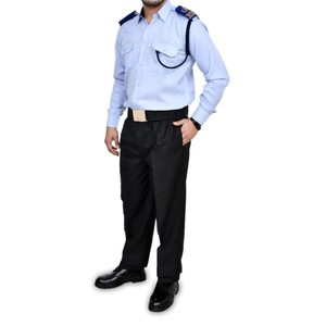 Taille personnalisée Uniforme de sécurité d'hiver pour hommes-Polyester/coton Uniforme de garde à manches longues pour l'extérieur - Product Image 4