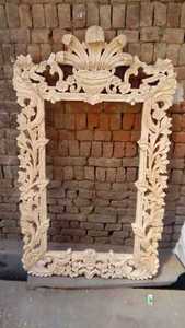 Miroir mural en bois antique, aspect simple et élégant, design écologique et personnalisable, hébergement confortable aux meilleurs prix - Product Image 4