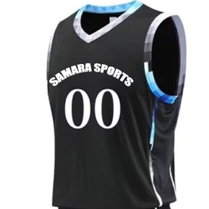 ชุดเสื้อบาสเก็ตบอลและกางเกงขาสั้นสำหรับผู้ชายชุดบาสเก็ตบอลพิมพ์โลโก้ตามสั่ง - Product Image 2