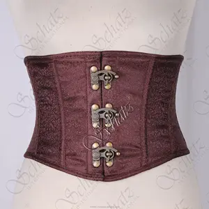 2024 Top Quality Fashionable heavy Duty Body Corset Sexy Brocade Corset And Bustiers Over Bust Satin Corset for Women