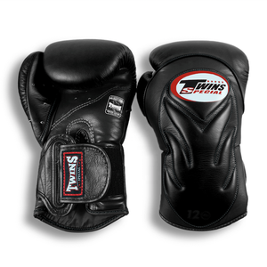 Professional grade boxing <b>gloves</b> for training sparring and fitness workouts with strong padding secure wrist closure and comfort - Product Image 6