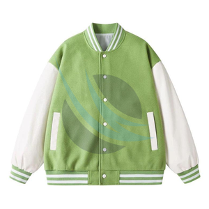 Veste universitaire OEM, veste de sport personnalisée, veste de sport pour hommes grande taille, veste de sport d'équipe avec des matériaux de haute qualité pour homme - Product Image 3