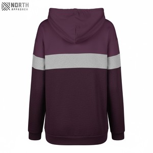 Multi couleurs personnalisé décontracté à manches longues pulls à capuche pour femme haut confortable basique tricoté uni vierge femmes sweat à capuche - Product Image 2