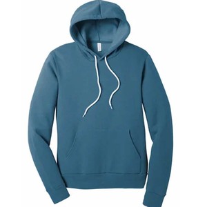 Sweat à capuche en coton polaire Pull à capuche décontracté à manches longues Sweat à capuche avec cordon de serrage Logo personnalisé Sweat à capuche doux - Product Image 3