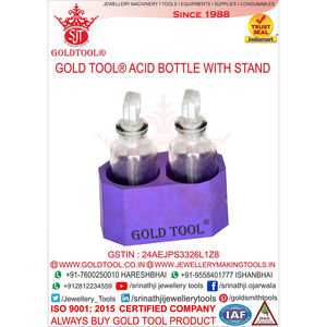 Herramientas y equipos de joyería Botella de ácido con soporte - Product Image 1