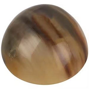 ชามสลัดพร้อมงานฝีมือรูปควายธรรมชาติขอบทองเหลืองดีไซน์แบบดั้งเดิมทำจากพระจันทร์เสี้ยว - Product Image 4