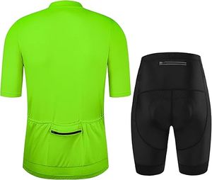 Conjunto de Jersey de Ciclismo de color sólido para hombre con manga corta rápida nombre personalizado en blanco precio barato proveedor para uniforme de ciclismo transpirable - Product Image 2
